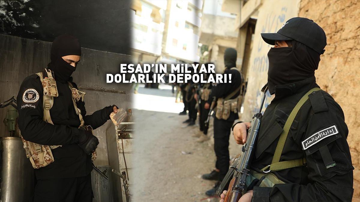 Esad’ın ‘zehirhane’leri! Milyar dolarlık depolar ortaya çıktı