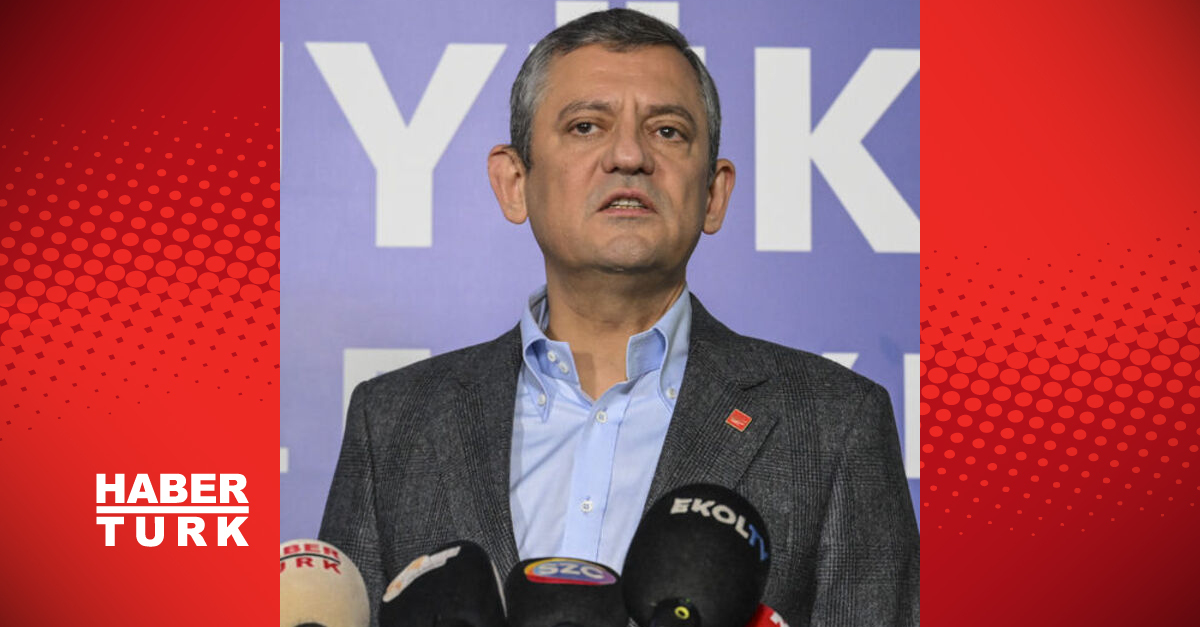 Özel’den Saraçhane’de açıklamalar